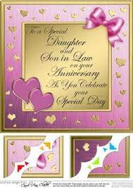 Wishing the two of you a day filled with happiness and joy. Happy Anniversary 8x8 Daughter Son In Law Anniversary Scalloped Co Wedding Anniversary Cards Happy Anniversary Wishes Happy Anniversary Cards