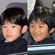 左 本物の悠仁様 右 偽物 愛子様 ロイヤルファミリー 皇族
