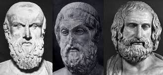 Dramaturgos griegos: Sófocles, Esquilo y Eurípides