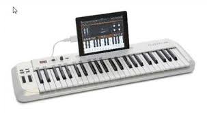 Carbon 49 A Fullsized Piano Keyboard Designed With The Ipad In Mind Keyboard Midi Keyboard Usb