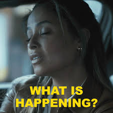 What Is Happening Hailey Winton GIF