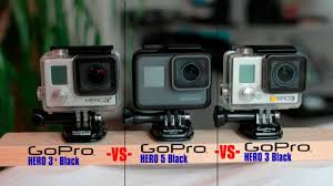 Gopro Comparison Hero 5 Vs Hero 3 Black Vs Hero 3 Black Youtube
