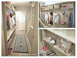 Mudrooms need to be functional and offer tons of storage, but they also need to set the tone for the rest of the home. Narrow Hallway Built In Diy Mudroom