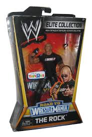Whether you're looking for shape sorters and wooden blocks to help your child hone fine motor control, or you need a sassy, fun board game for your cocktail party, toys and games can turn an everyday moment into a magical one to remember. Wwe Elite Collection Road To Wrestlemania The Rock Figure Toys R Us Exclusive Walmart Com Walmart Com