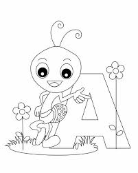 Printable Coloring Pages Abc Coloring Pages Letter A Coloring Pages Animal Alphabet Letters