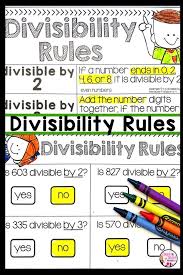 Divisibility Rules Division Worksheets 4th Grade Math Divisibility Rules Kindergarten Math Number Sense Divisibility Rules Worksheet