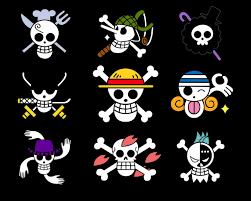 Jolly Roger de los mugiwara | One piece logo, Pirate symbols, One piece crew