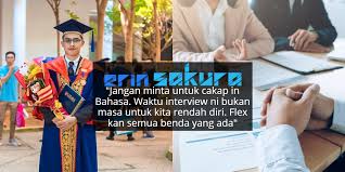 Maybe you would like to learn more about one of these? Sedih Tengok Kawan Masih Gigih Usaha Cari Kerja Fresh Graduate Ini Kongsi Tips Erin Sakura