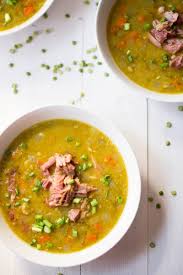 healthy slow cooker split pea soup a