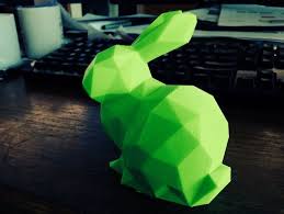 Low Poly Stanford Bunny By Johnny6 Learn Art Line Art Drawings Paper Sculpture