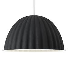Not only, has the material choice. Muuto Under The Bell Pendant 55 Cm Black Finnish Design Shop