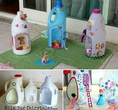 Doll Houses For Kids To Make Bottle Crafts Fairy House Diy Crafts
