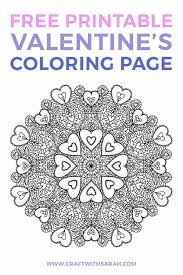 Does that make any sense? Free Valentine S Day Coloring Page Craft With Sarah