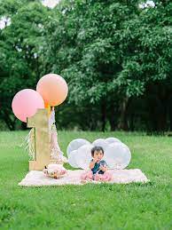 Outdoor Garden Baby Shoot Philippines Mommy Family Blog 1st Birthday Photoshoot Baby Birthday Photoshoot Garden Baby Birthday