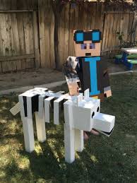 Minecraft Dantdm Costume With Grim Minecraft Halloween Costume Halloween Fun Minecraft Costumes