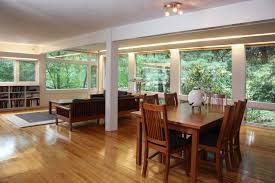 I Love Big Windows This Open Floor Plan Combined With The Feeling Of Being Up In The Trees Is Mag Open House Plans Floor Plan Design Living Room Design Modern