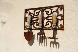 Great savings & free delivery / collection on many items. Vintage Garden Tools Hanging Outdoor At The Wall Stock Photo Picture And Royalty Free Image Image 23369644