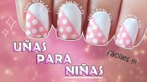 Decoracion de uñas para niñas con cerditos. Diseno De Unas Para Ninas Lindo Y Facil Youtube