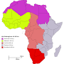 Africa countries and regions from en.wikipedia.org