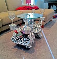 I'd seen a few engine coffee tables online and thought it was a great idea so i made one, i have since made… Practical Engine Coffee Table