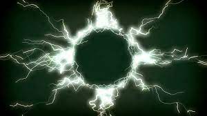 Magic Circle Round Frame Electricity Energy White Lightning Cartoon Animation Stock Footage Electricity Energy Frame Magic Magic Circle Round Frame Frame