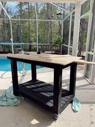 The philosophy of this table is that anyone can bake whatever he wants and for as long as he needs to make his food. Diy Bbq Table Florida Lifestyle Fresh Mommy Blog