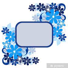 Homelook.it è una grande piattaforma per interior design in italia che facilita la ricerca dei mobili, accessori e complementi d'arredo. Carta Da Parati Fiori Blu Cornice Di Testo Pixers Viviamo Per Il Cambiamento