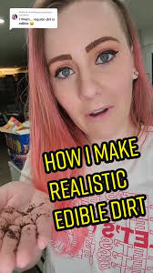 Making Realistic Edible Dirt