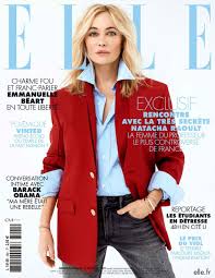 Das sind die modetrends, die 2021 wichtig werden. Emmanuelle Beart In Elle Magazine France February 2021