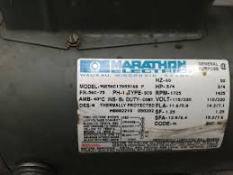 I have a motor on a table saw i purchased. Marathon Electric 56c17d5916b Mb882210 Pump Motor Marathon Electric Air Compressor Motor Marathon Motors