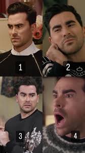 What is the favorite David face from Schitt's Creek?