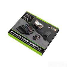 Electronics Gaming Gaming Accessories Mobile Game Combo Pack 4 In 1