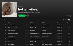 Then, click view profile and the spotify profile will open. Follow My Spotify Playlist Hotgirlvibes B 3 Song Playlist Songs Suggestions Playlist