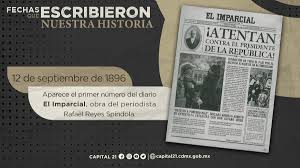 El universal y otras grandes publicaciones, se cierran en 1911, al terminar el segundo ciclo presidencial de porfirio díaz. Capital 21 Tv Felizsabado Un Dia Como Hoy Pero De Facebook