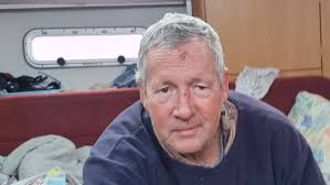 Being dragged behind a boat in the bay