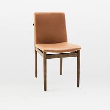 Framework Leather Dining Chair Taupe West Elm Leather Dining Chairs Dining Chairs Chair