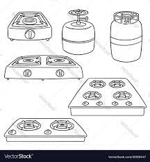 Wood box (plan on7036) this wood box is the height of the usual wood range, so it makes a convenient serving counter and provides a place for setting hot pans as they are taken from the stove. 40 Best Collections Sketch Gas Stove Drawing Images Inter Venus