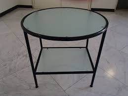 Knocbel contemporary square coffee table with clear glass top, metal frame and casters, 36 x 36 x 21h (black nickel and clear) $269.99. Bauhaus Black Metal Frame Salon Table With Sanitized Glass Top 1940s For Sale At Pamono