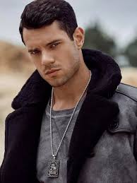 Gray B3 shearling long coat