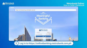 New to online banking ? Metrobank How To Order A Checkbook With Metrobank Online Facebook