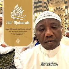 On this blessed occasion of Eid al-Adha, I extend my heartfelt greetings  and warmest wishes to all Muslim faithful in our constituency and across  Nigeria. May this season bring peace to our