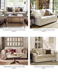 The cushions where i sit have bottomed out, even though i rotate them a few times a week. Pottery Barn Now On Sale Pb Comfort Roll Arm Upholstered Grand Sofa 90 Milled