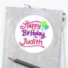 Thank you for visiting bestlittlebaby.com. Happy Birthday Judith Sticker Von Pm Names Birthday Surprise For Girlfriend Happy Birthday Letters For Kids