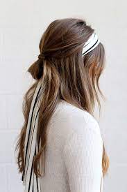 16 Pretty Ways To Wear A Scarf In Your Hair Hair Scarf Styles Hair Styles Scarf Hairstyles