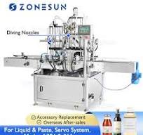 Automatic Servo Motor Lotion Liquid & Paste Filling Machine -ZONESUN