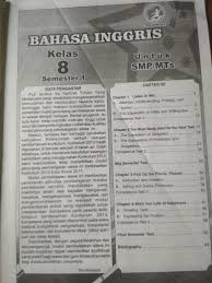 Lks Bahasa Inggris Kelas 8 Semester 1 Kurikulum 2013 Revisi Sekolah