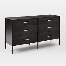 Metalwork 6 Drawer Dresser Hot Rolled Steel Finish 6 Drawer Dresser Dresser Drawers Dresser