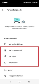 We did not find results for: How To Add Or Remove A Payment Method In Google Play