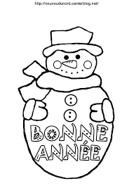 coloriage bonne annee bonhomme de neige  borussia dortmund