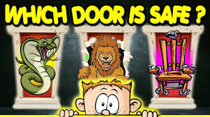 Tell me why mom door puzzle. Which Door Is Safe 2 Brain Riddles Popular On Escape What Would You Which Door Is Safe Which Door Would Yo Brain Teasers For Kids Brain Riddles Riddles